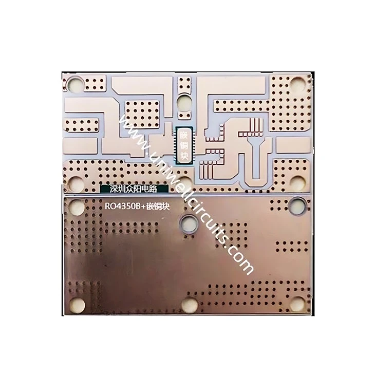 Uniwell-circuits koperen blokplaat